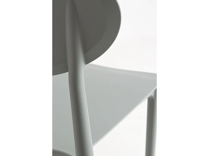 Packs Sillas Jardín - Pack 4 Sillas Bután - Gris oscuro