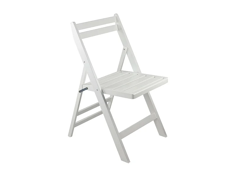 Chaise pliante en bois de bambou 42.5x47.5x79cm O91