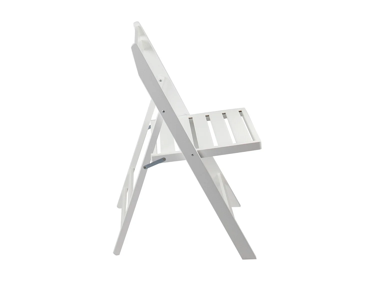 Pack 4 Chaises Pliantes en Bois de Bambou 42.5x47.5x79cm Restauration O91