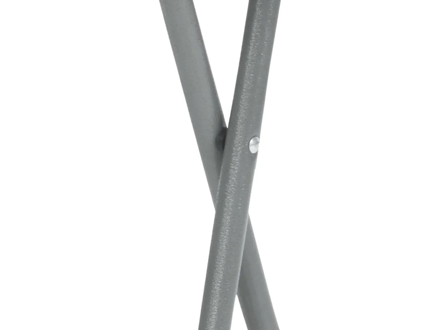 Tabouret haut pliant blanc 30x76cm 7house