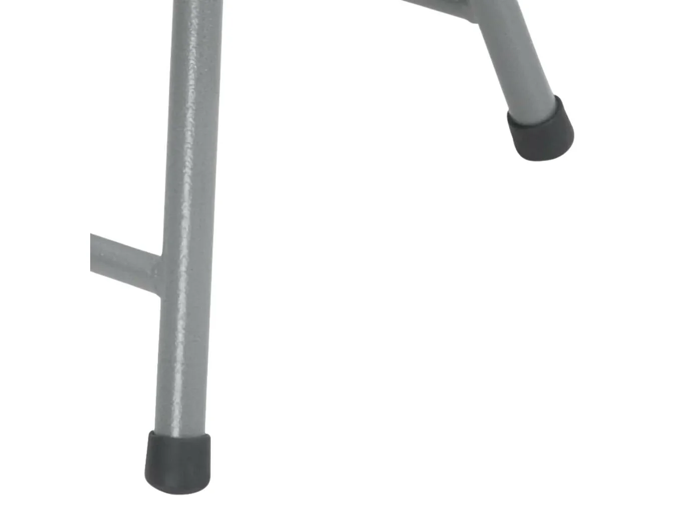 Pack 10 Tabourets hauts pliants blancs 30x76cm 7house