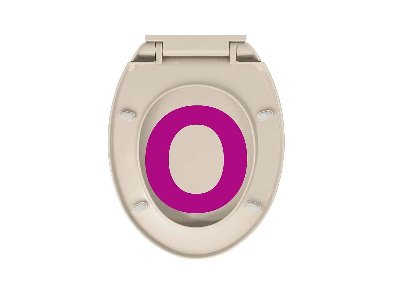 Siège de toilette abattant 46 x 34 x 5 cm 02_0002919