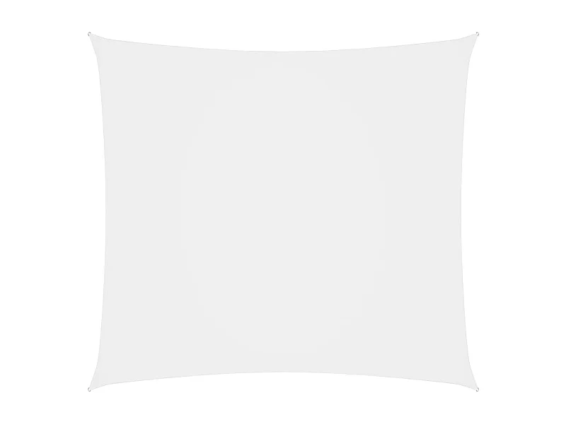 Vela parasole in tessuto oxford quadrato 3,6 x 3,6 m bianco 02_0009474