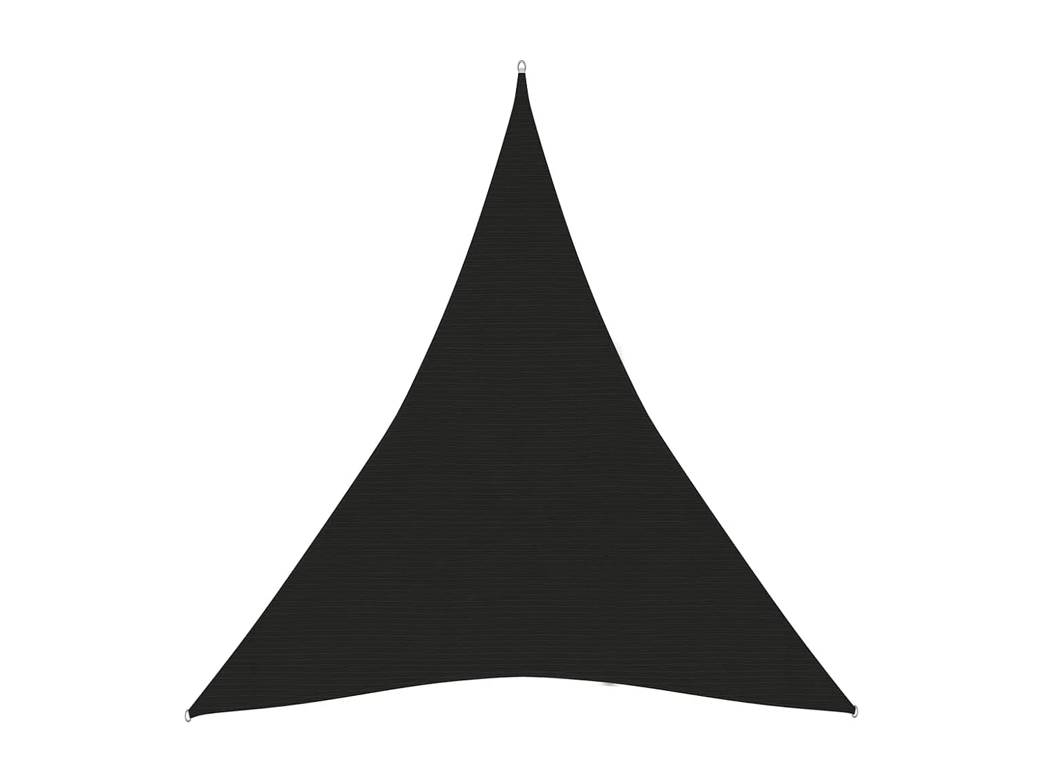 Vela de sombra para sombrilla 160 g/m² 5 x 6 x 6 m HDPE negro 02_0009222