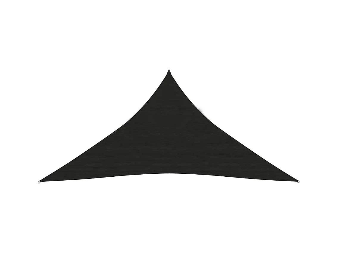 Vela in tessuto per ombrellone 160 g/m² 5 x 6 x 6 m HDPE nero 02_0009222