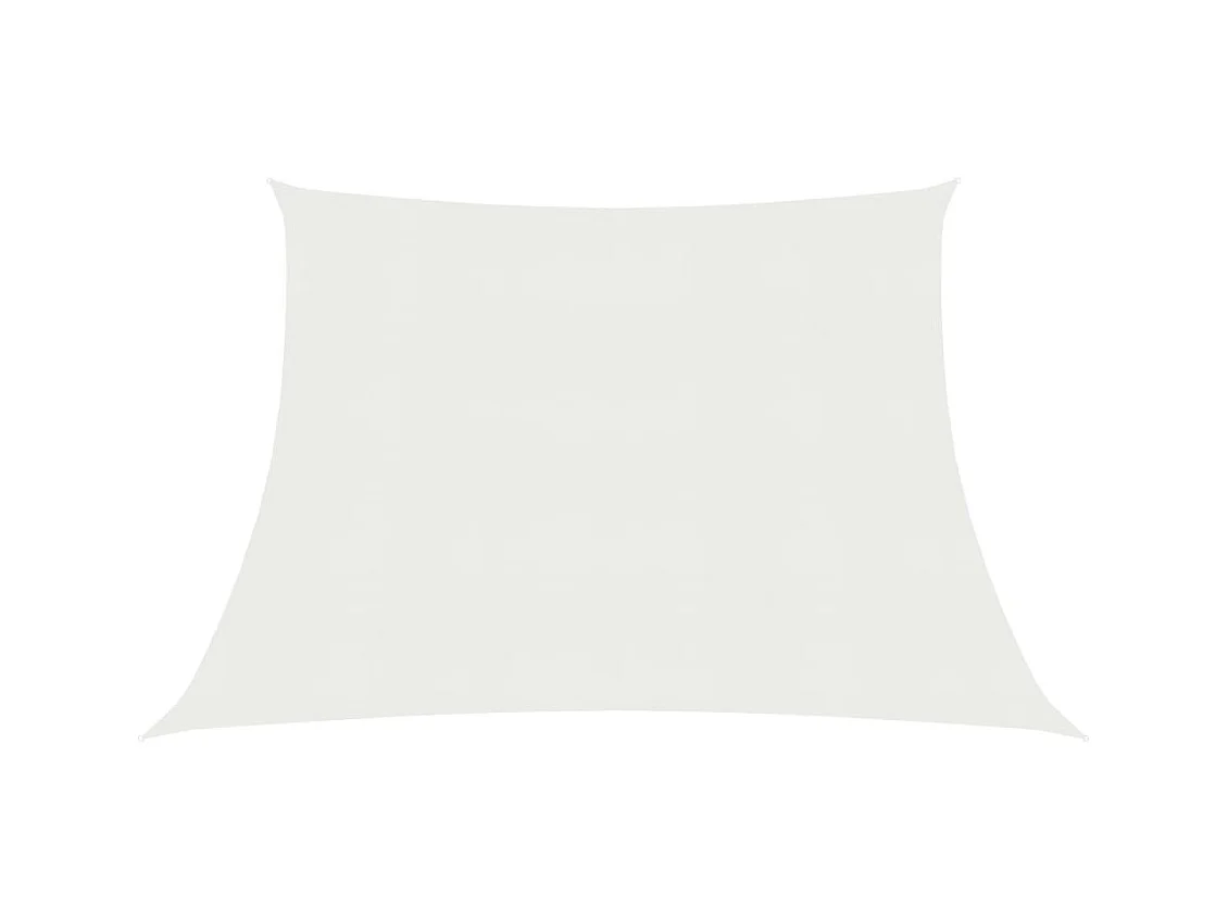 Vela de sombra para sombrilla 160 g/m² blanco 3/4 x 3 m HDPE 02_0009013