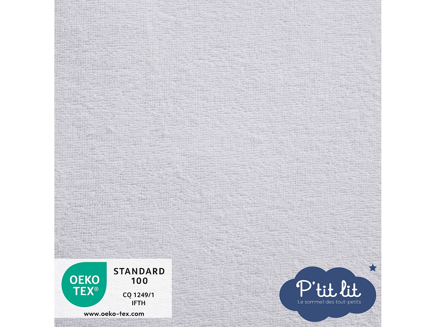 Protège matelas bébé imperméable éponge anti-acariens 70x140 cm