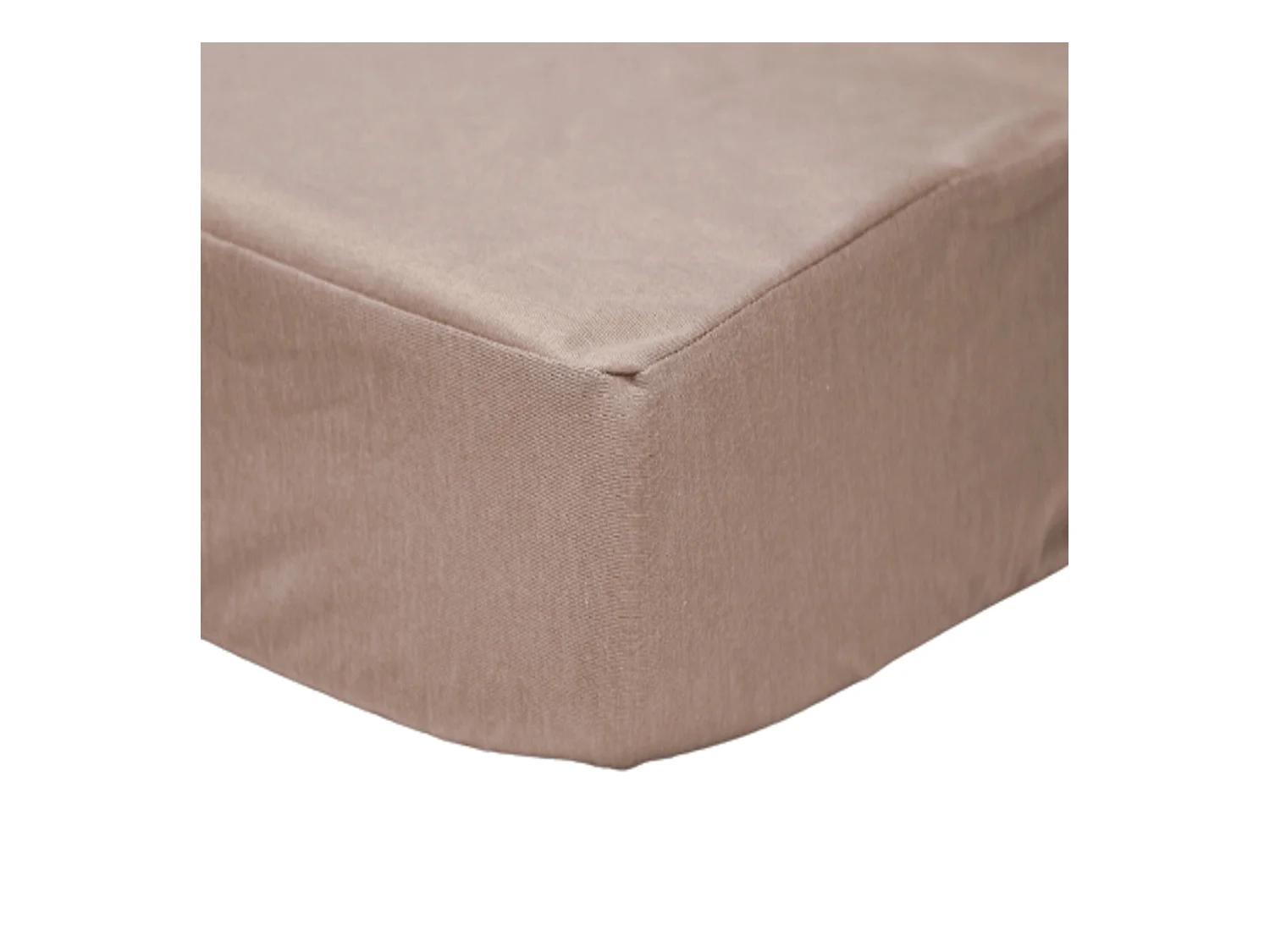 Alèse 2 en 1 bébé en jersey de coton taupe 70x140