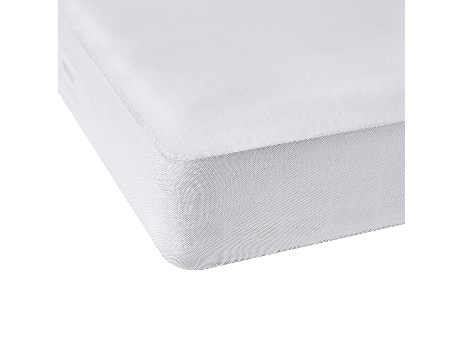 Protège matelas Bultex coton doux - bonnet extensible 20 à 30 cm 90x190