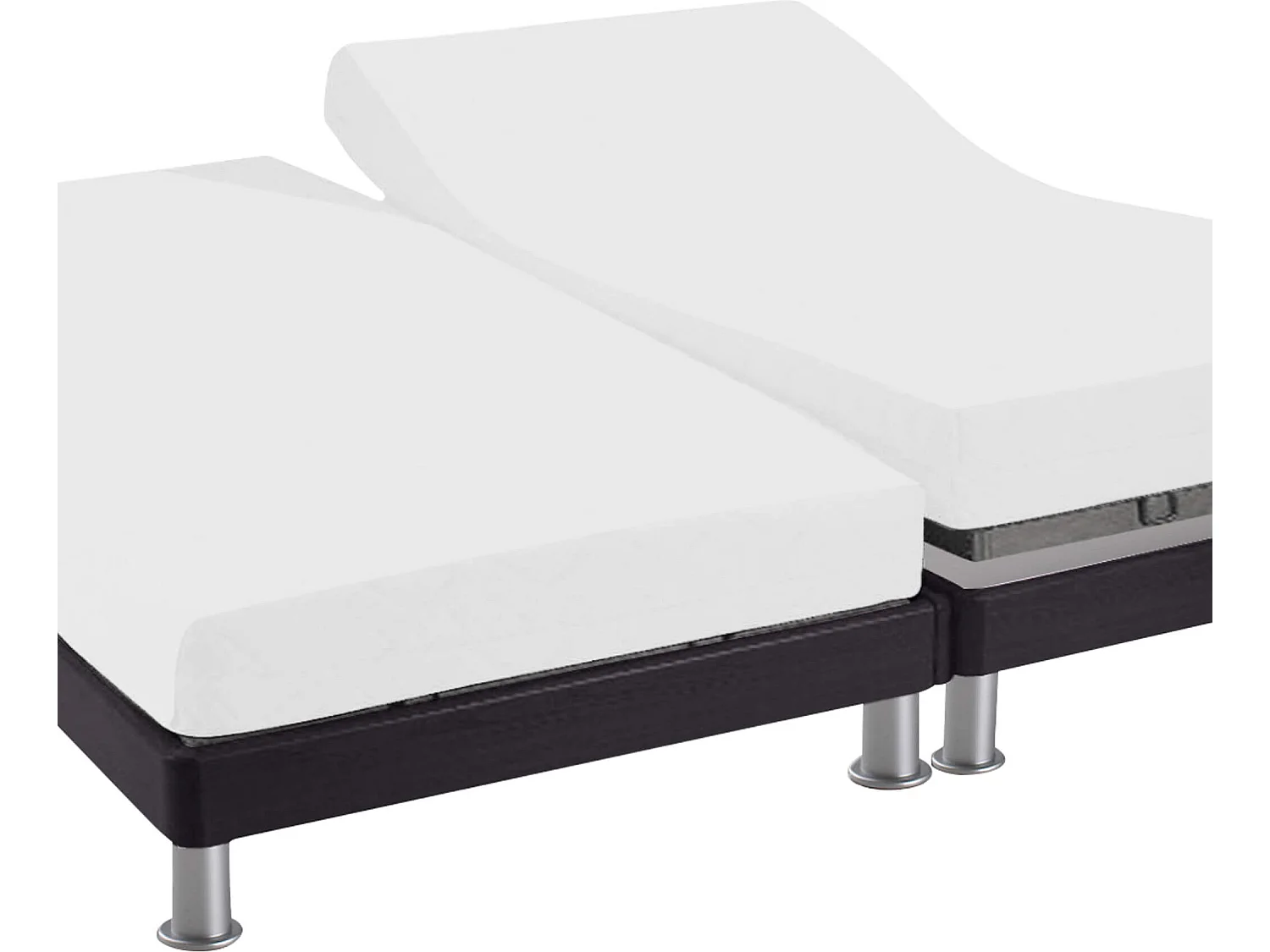Protège matelas anti-acariens Microstop molleton 100% coton - bonnet 27 cm TPR pour sommier articulé 2x70x200