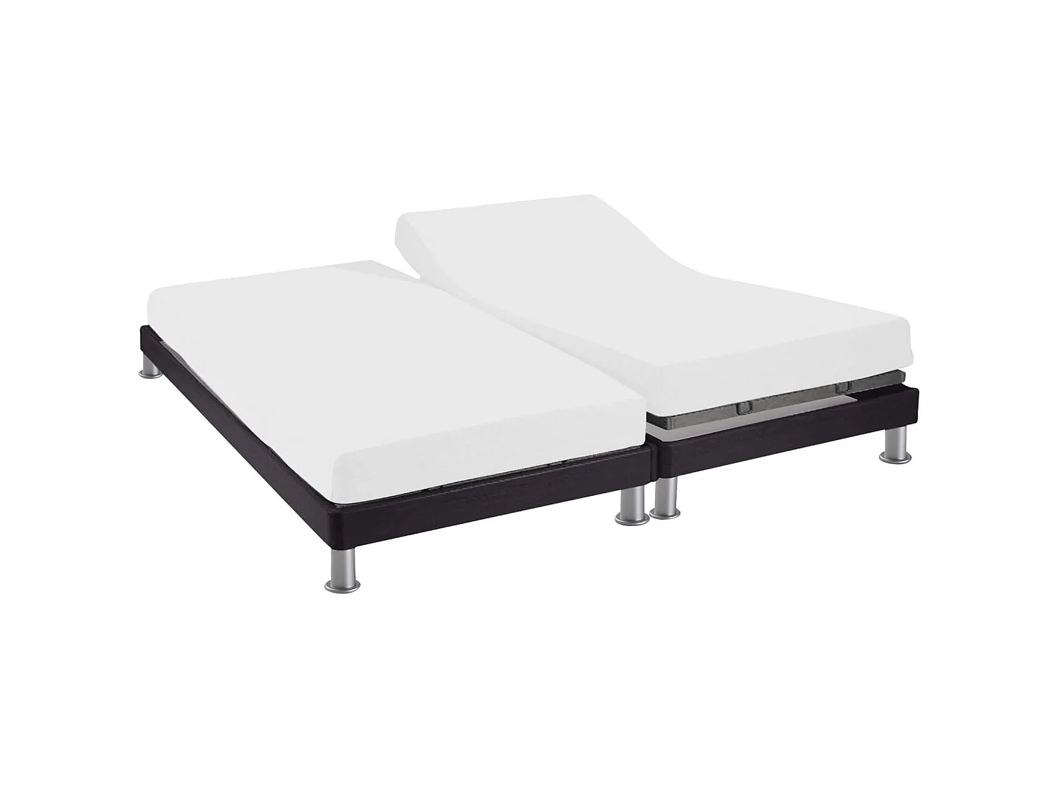 Protège matelas anti-acariens Microstop molleton 100% coton - bonnet 27 cm TPR pour sommier articulé 2x70x200