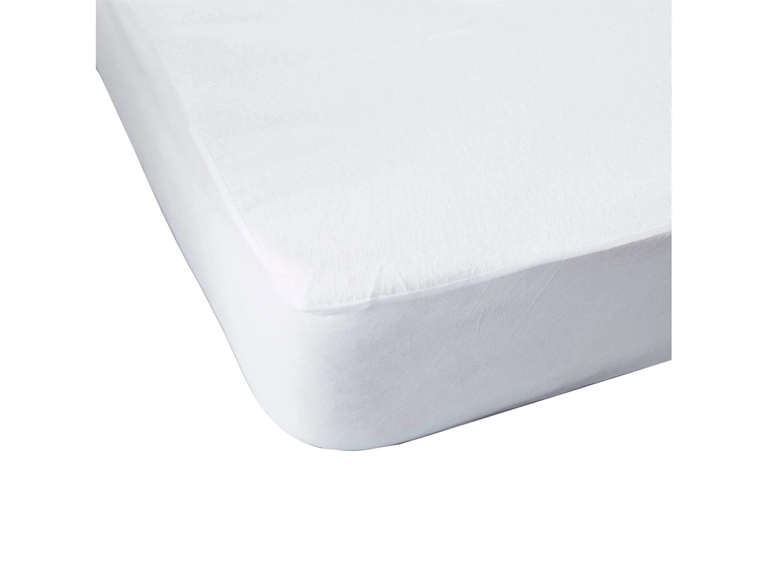 Protège matelas anti-acariens imperméable molleton 100% coton 140x200