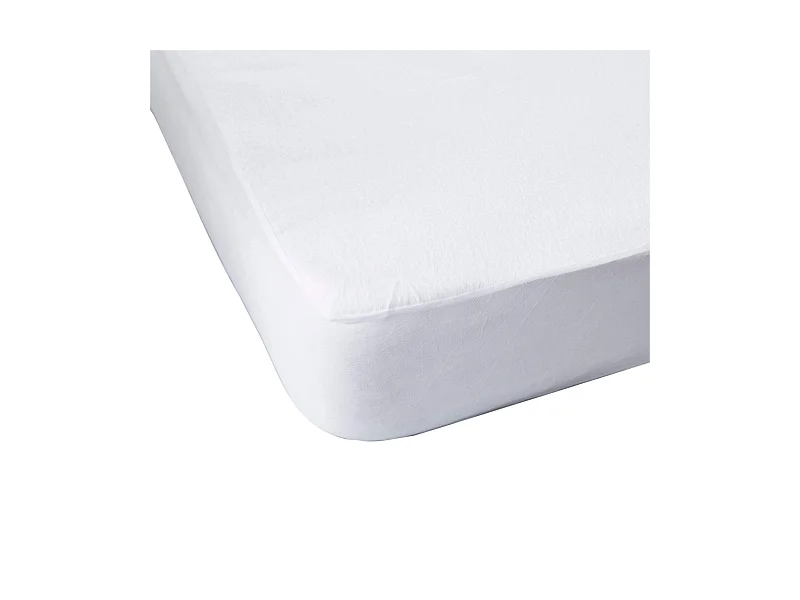 Protège matelas anti-acariens imperméable molleton 100% coton 90x190