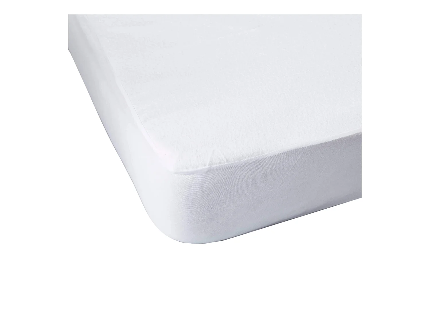 Protège matelas anti-acariens imperméable molleton 100% coton 90x190