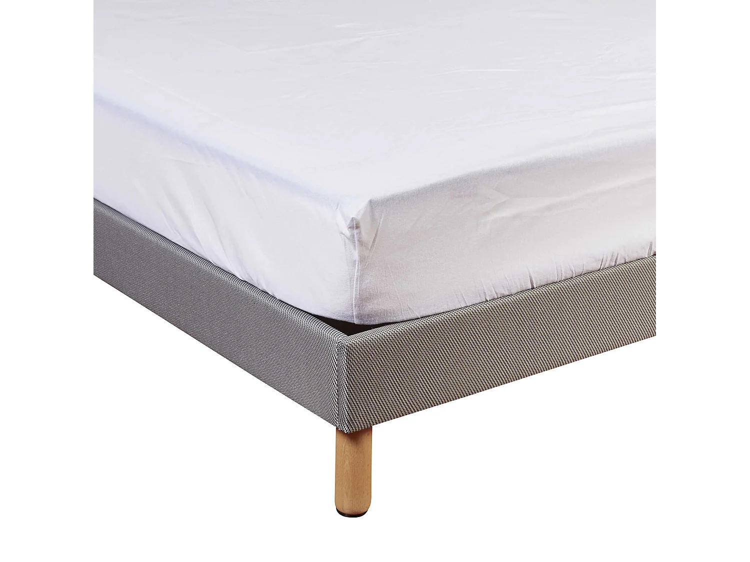 Protège matelas molleton 100% coton - bonnet 27 cm 130x190