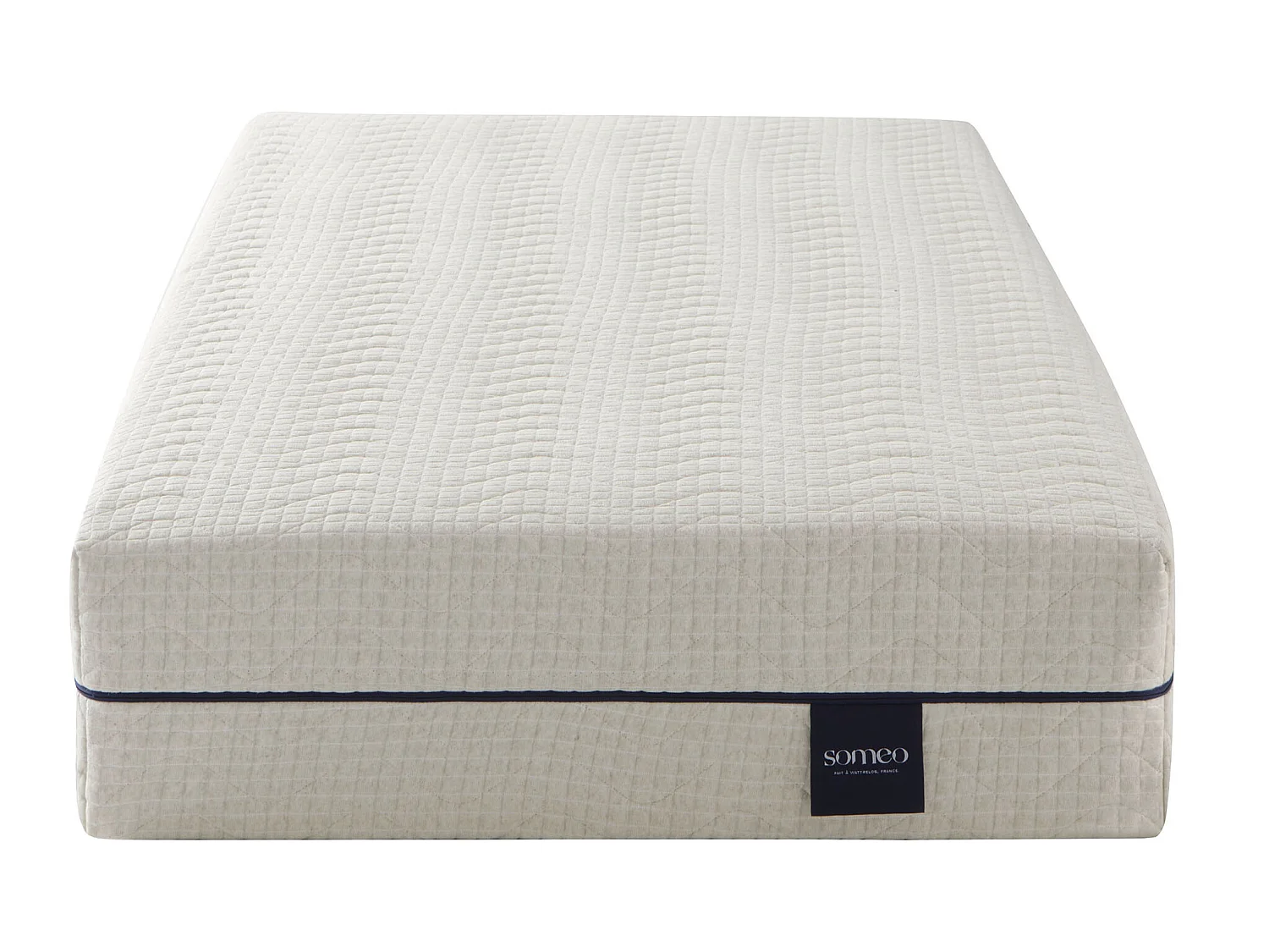 Housse naturelle de remplacement pour matelas Aube 600 - SOMEO 80x200