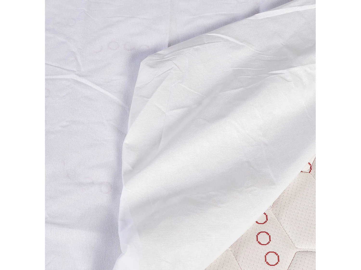 Protège matelas molleton imperméable - bonnet 27 cm 110x200