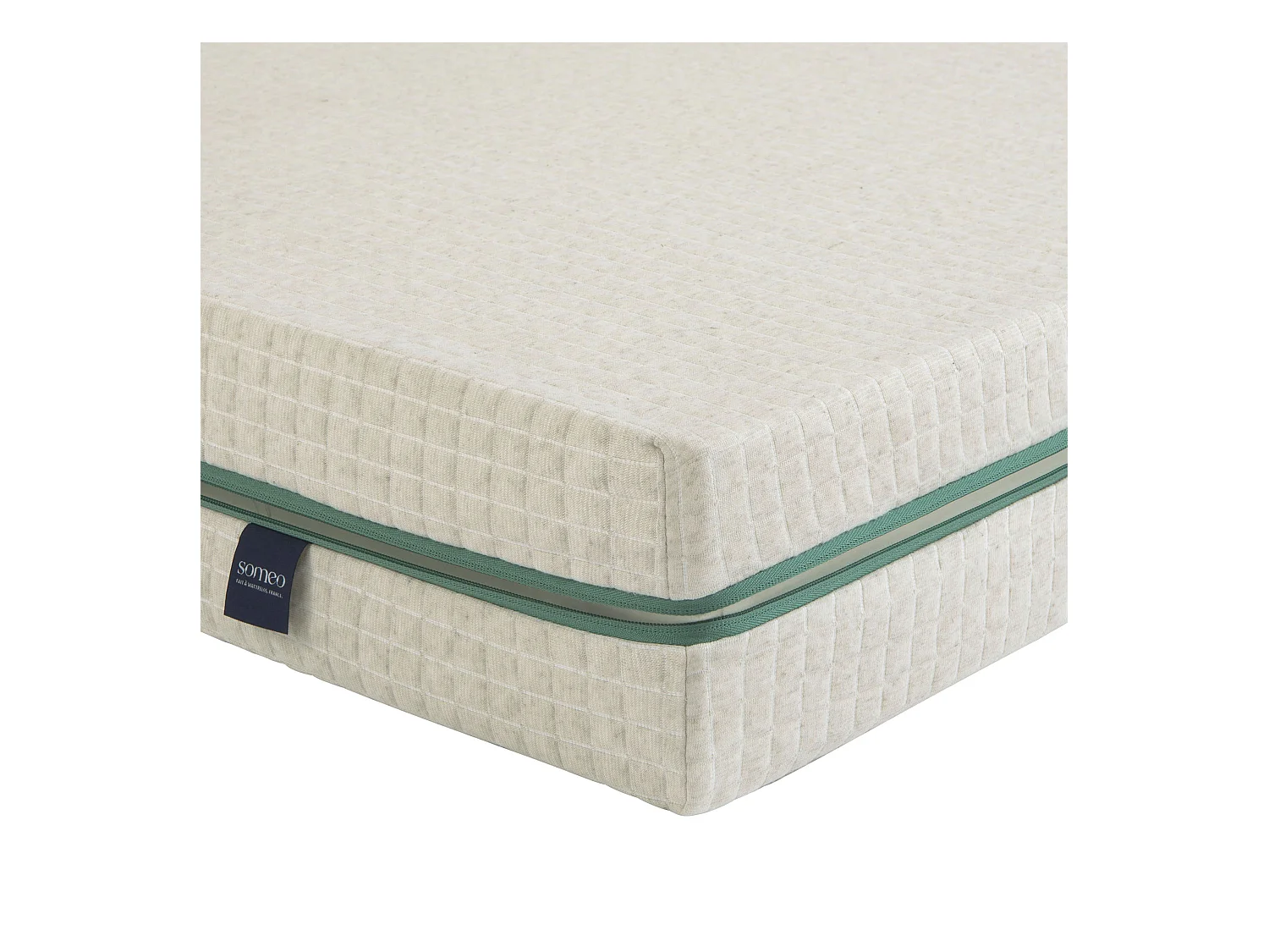 Housse naturelle de remplacement pour matelas junior Aube 200 - SOMEO 80x190