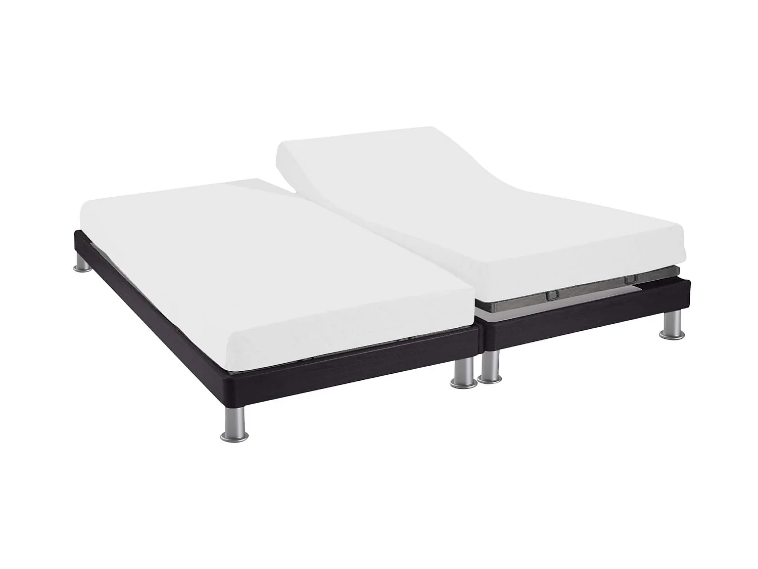 Protège matelas anti-acariens Microstop molleton 100% coton - bonnet 27 cm TPR pour sommier articulé 2x70x190