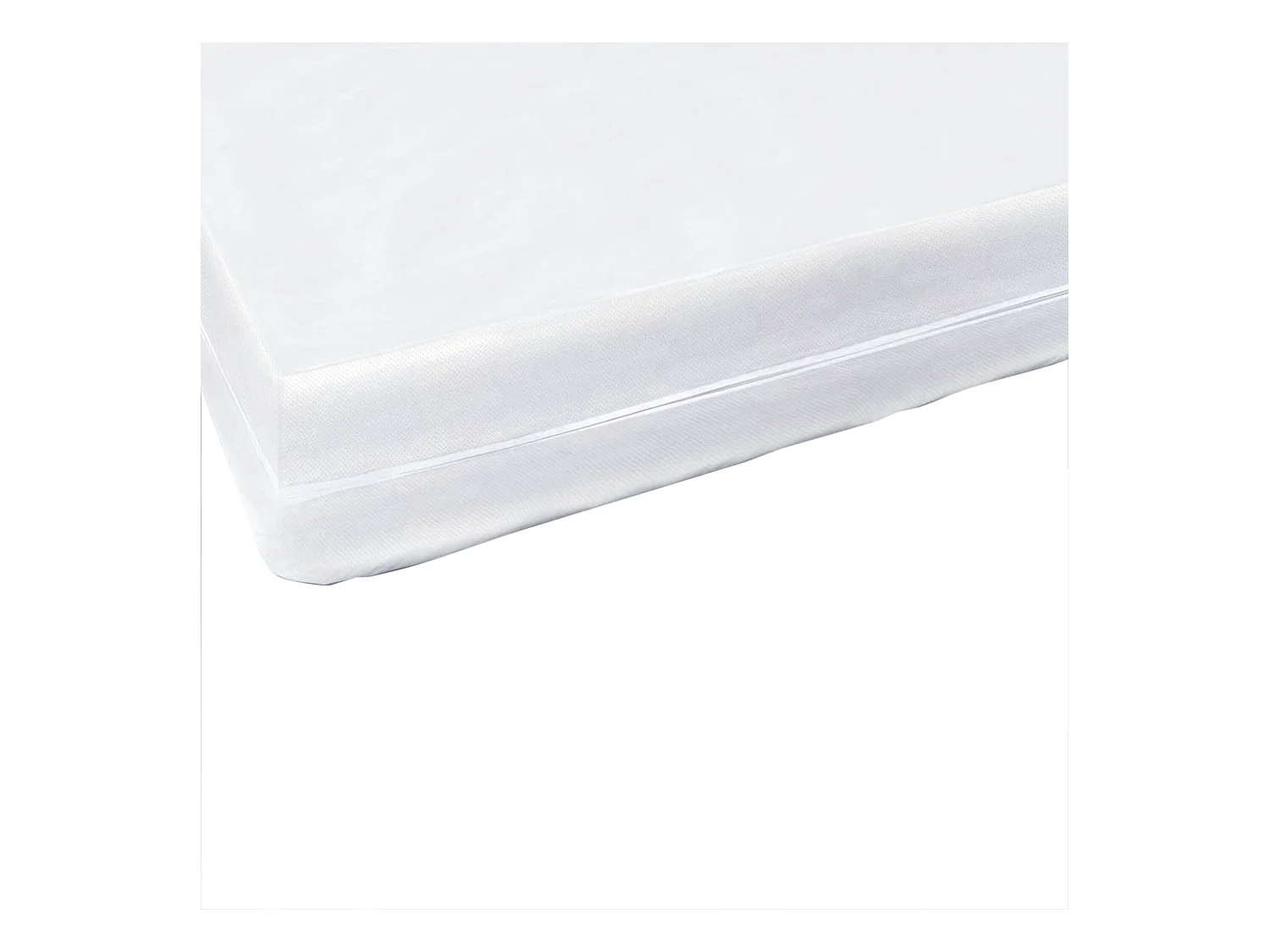 Housse de matelas anti-acariens et anti-punaises sans traitement 160x200