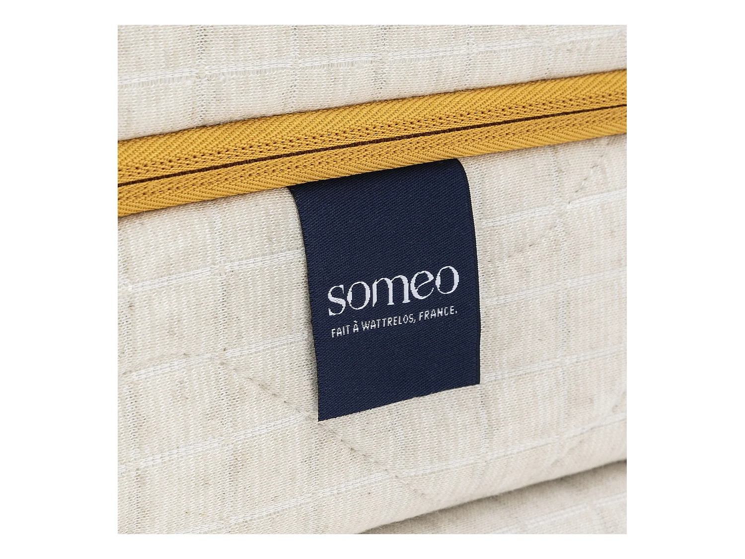 Housse naturelle de remplacement pour matelas Aube 400 - SOMEO 80x200