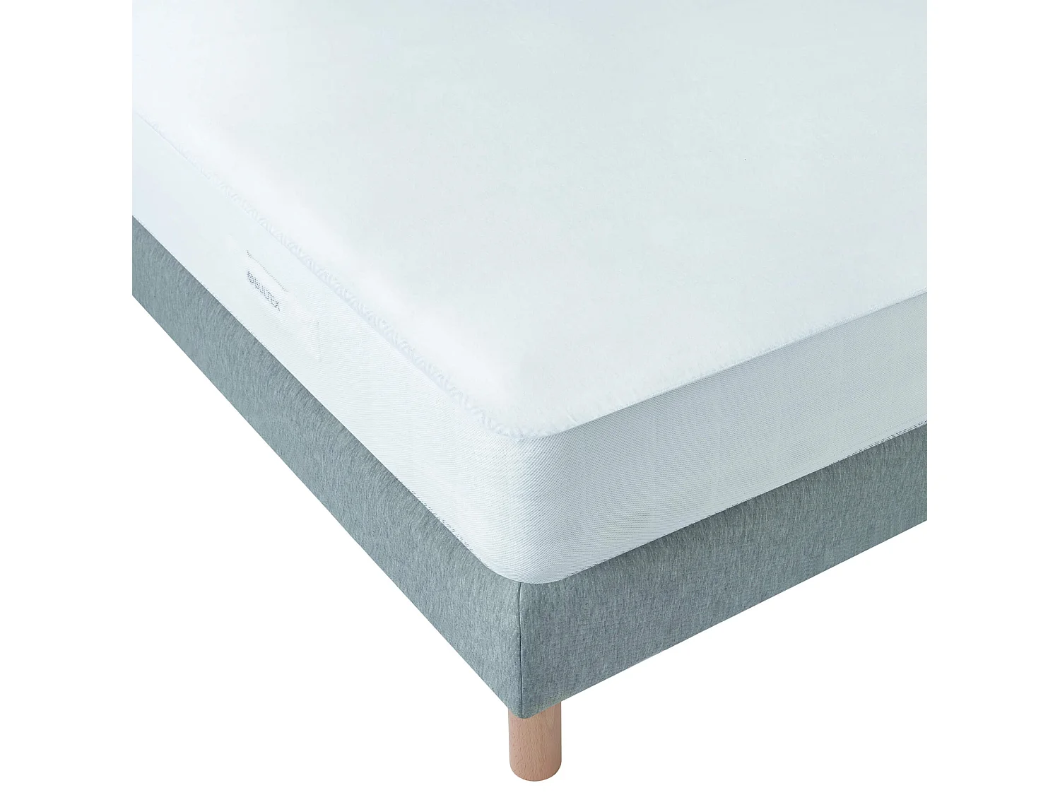 Protège matelas Bultex coton doux - bonnet extensible 20 à 30 cm 180x200