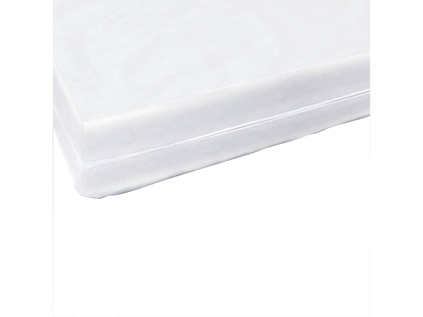 Housse Intégrale Matelas 90x190x25 Cm | Anti-punaise De Lit | Fermeture à Glissière | Sans Traitement Chimique