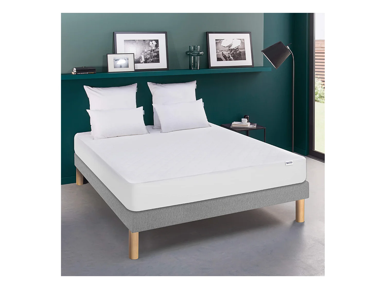 Protège matelas Bultex grand confort absorbant - bonnet extensible 20 à 30 cm 160x200
