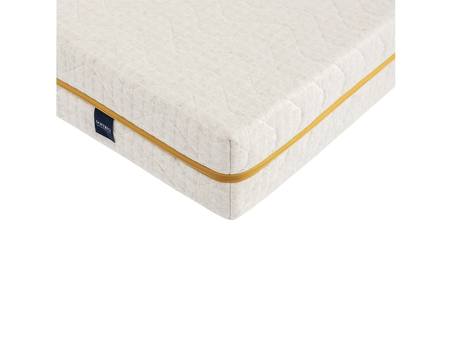 Housse naturelle de remplacement pour matelas Aube 400 - SOMEO 160x200