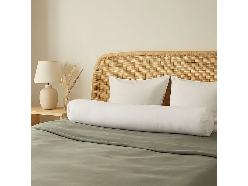 Traversin anti-acariens enveloppe 100% coton Someo 160