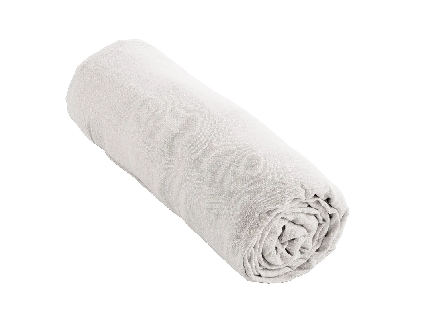 Drap housse gaze de coton 200 x 200 cm Gaia chantilly
