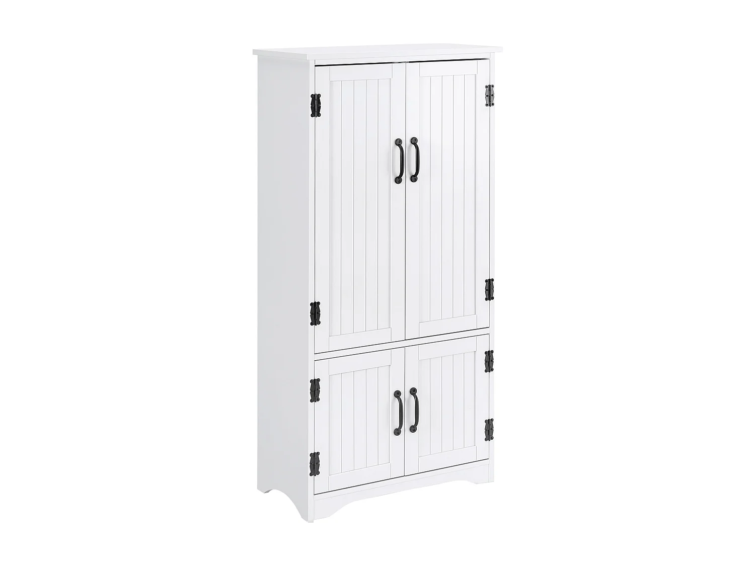 Alacena de cocina blanco 60x30x123 cm HOMCOM