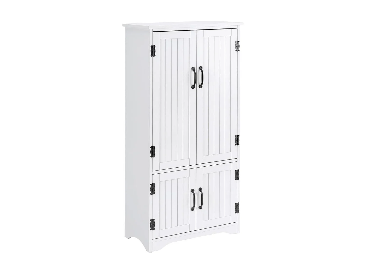 Alacena de cocina blanco 60x30x123 cm HOMCOM