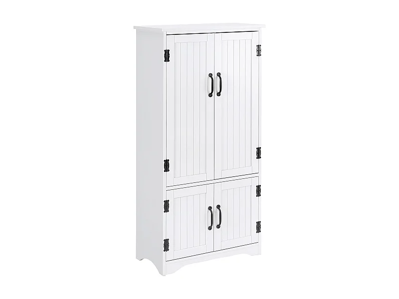 Alacena de cocina blanco 60x30x123 cm HOMCOM