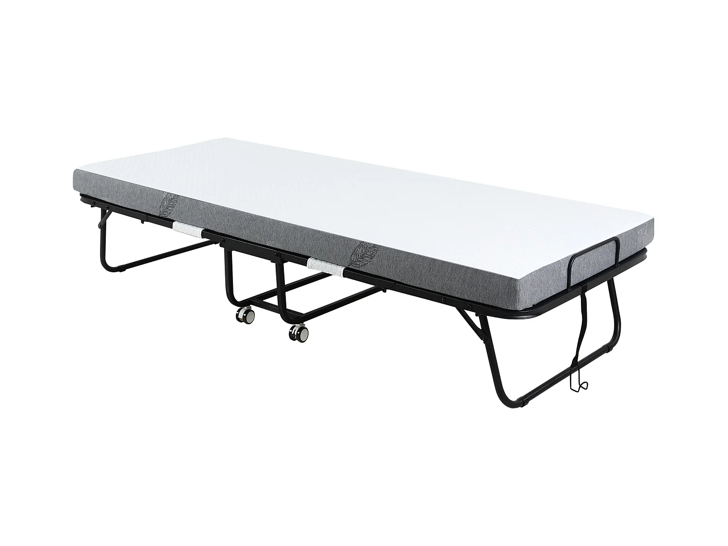 Cama plegable blanco 200x80x42.5 cm HOMCOM