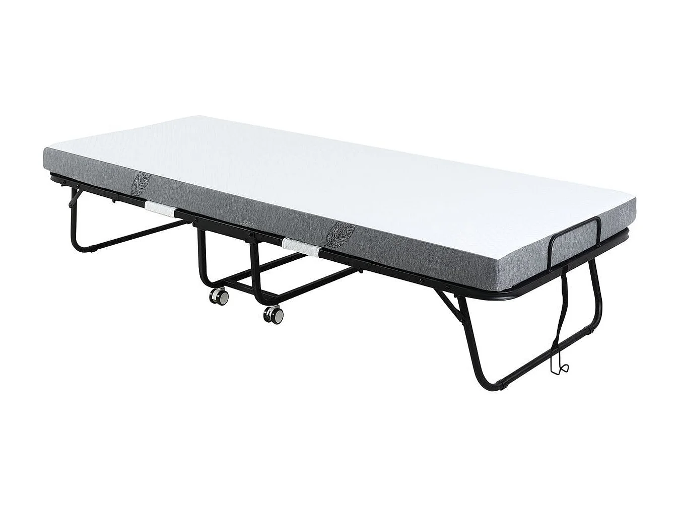 Cama plegable blanco 200x80x42.5 cm HOMCOM