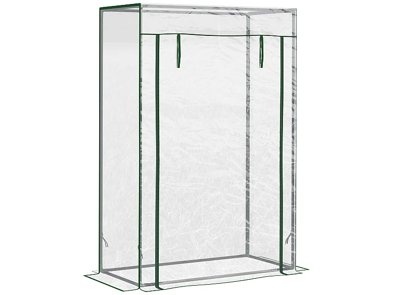 Invernadero verde oscuro 100x50x150 cm Outsunny