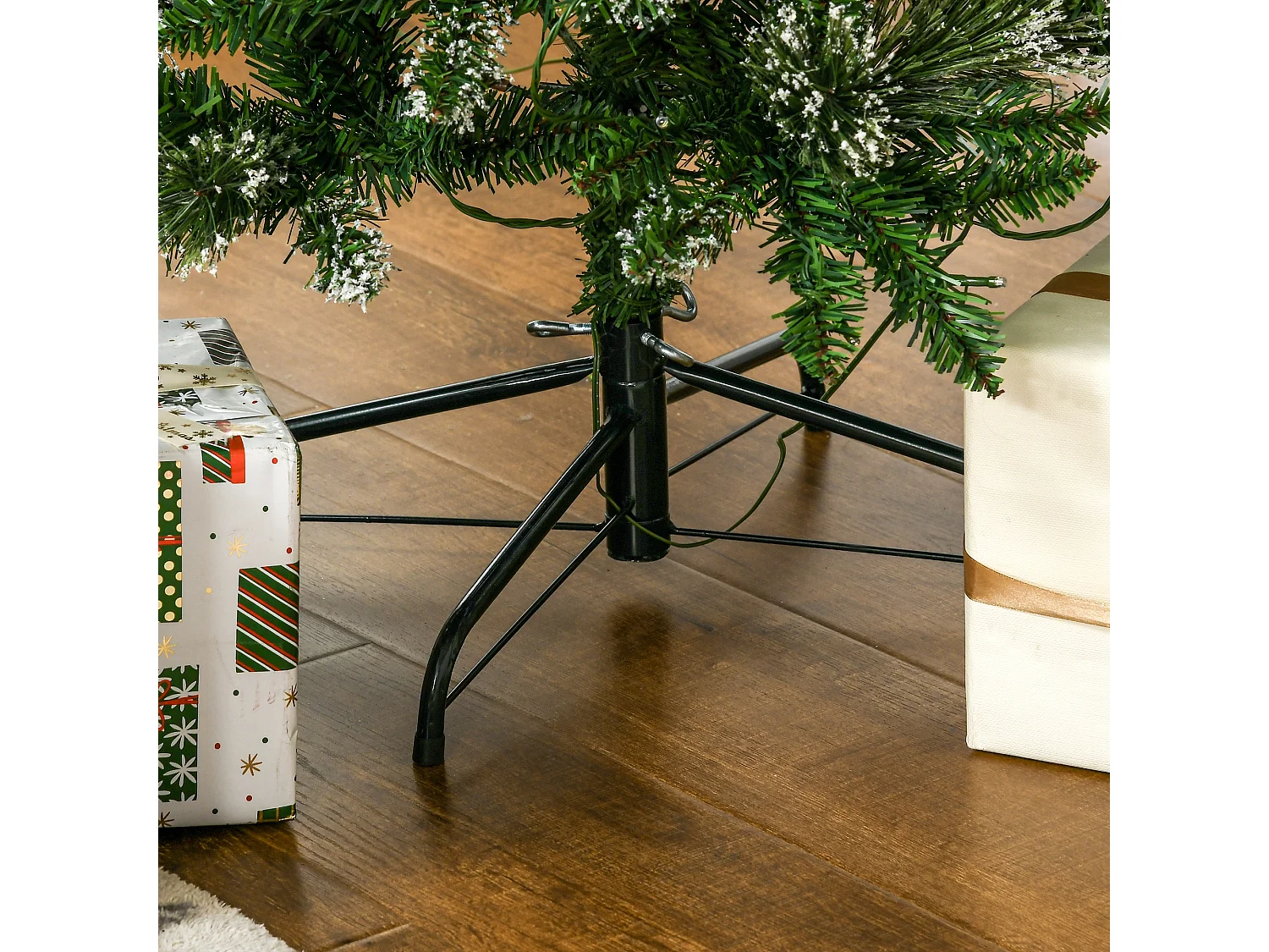 Árbol de navidad verde 68x68x180 cm HOMCOM