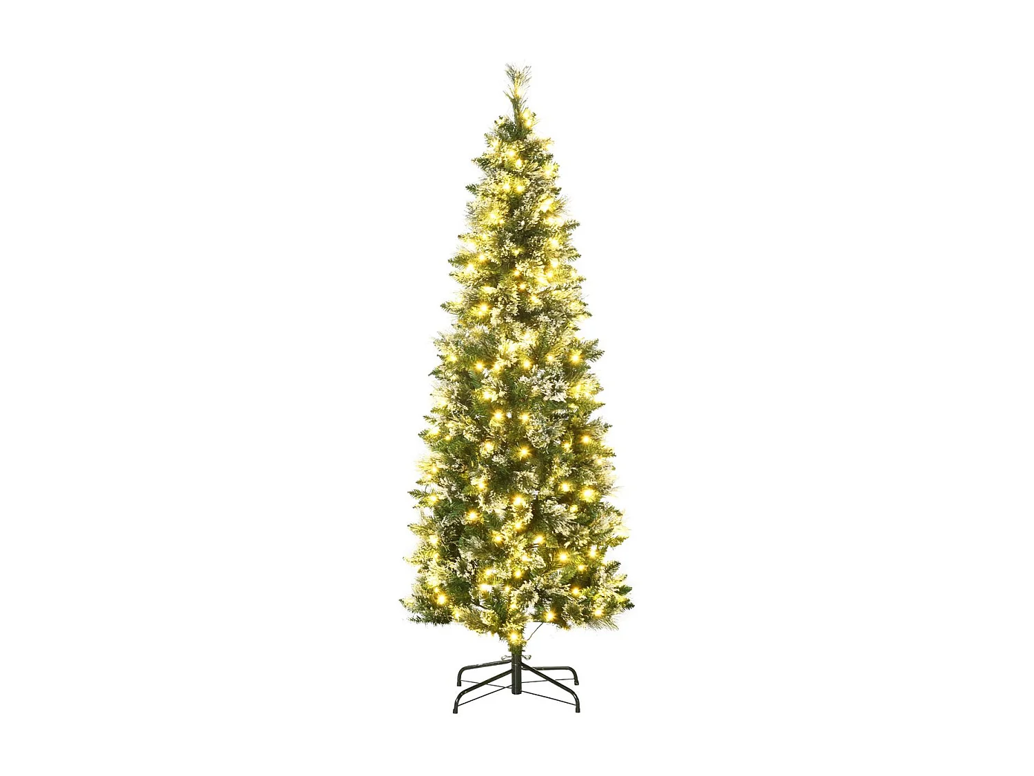 Árbol de navidad verde 68x68x180 cm HOMCOM