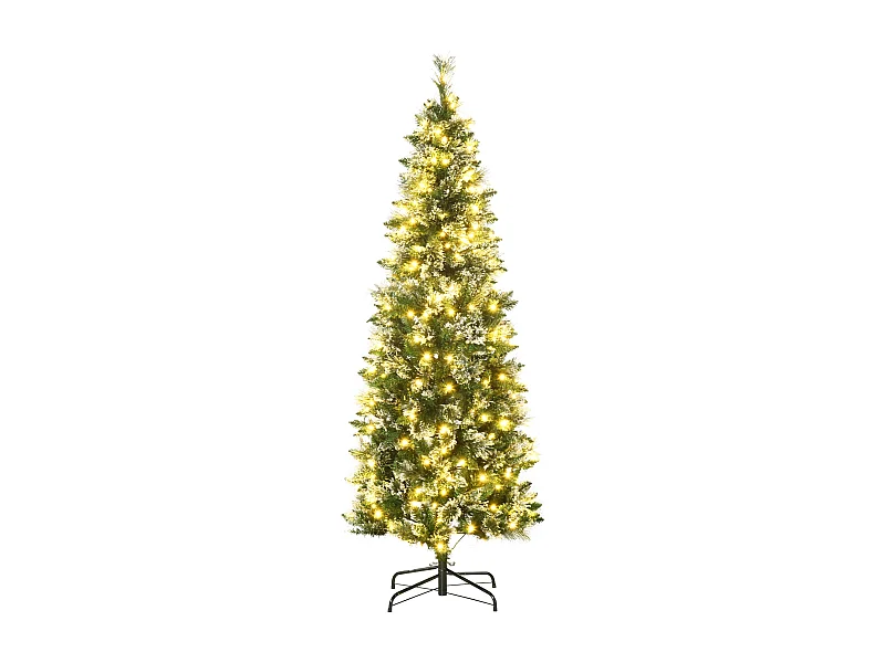 Árbol de navidad verde 68x68x180 cm HOMCOM