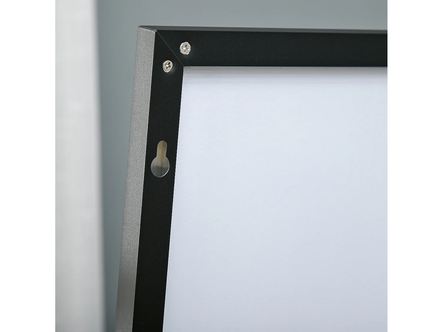 Espejo de pie negro 50x161.5x2 cm HOMCOM