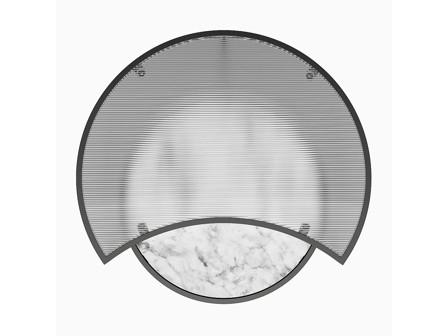 Juego de 2 sillas de comedor tapizadas en tejido antracita