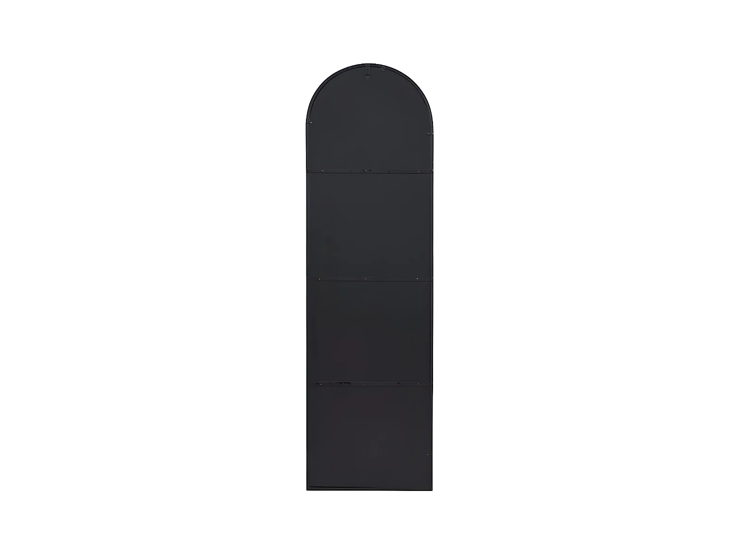 Espejo de metal - Ancho 50 x Alt. 170 cm - Negro - MAILEN