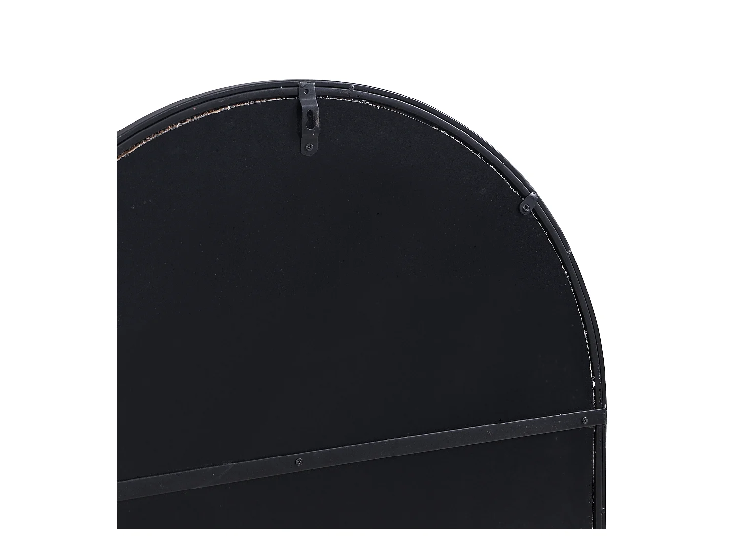 Espejo de metal - Ancho 65 x Alt. 80 cm - Negro - MAILEN