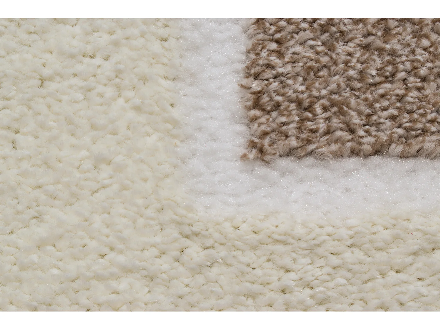 Tapis de salon - Memphis - Géométrique - Crème - 200x290