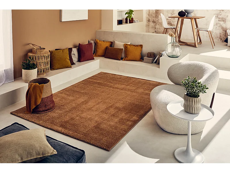 Tapis de salon - Memphis - Marron - 200x290