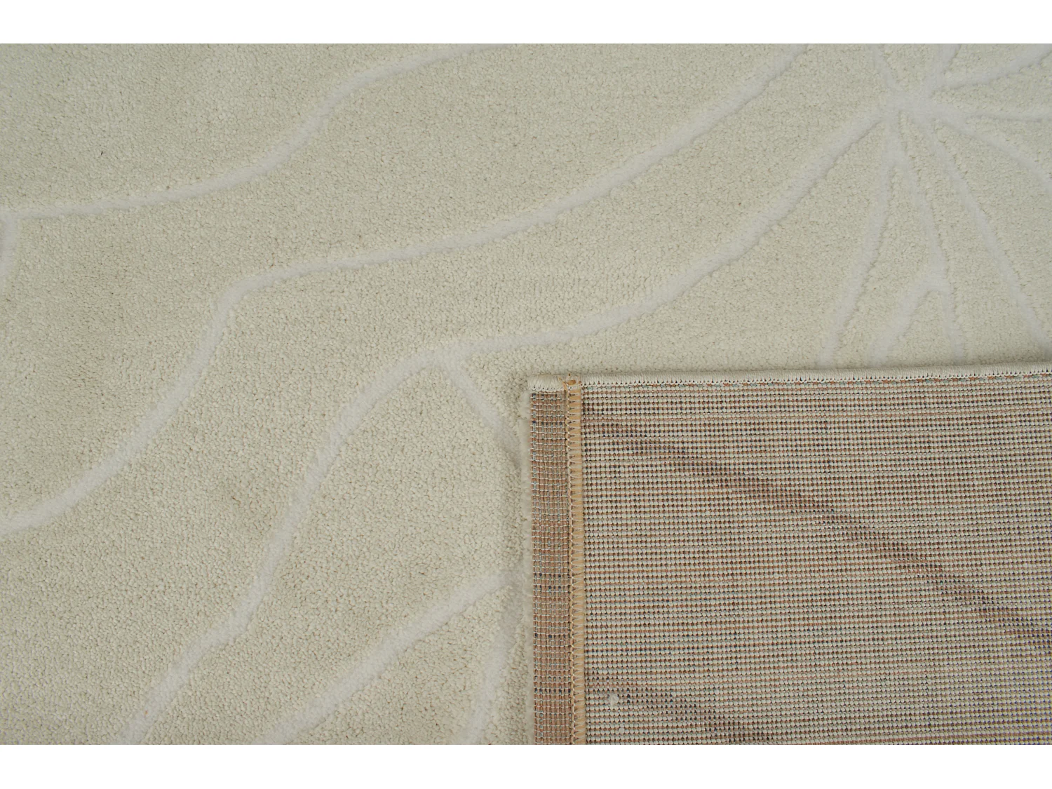 Tapis de salon - Memphis - Géométrique - Crème - 200x290