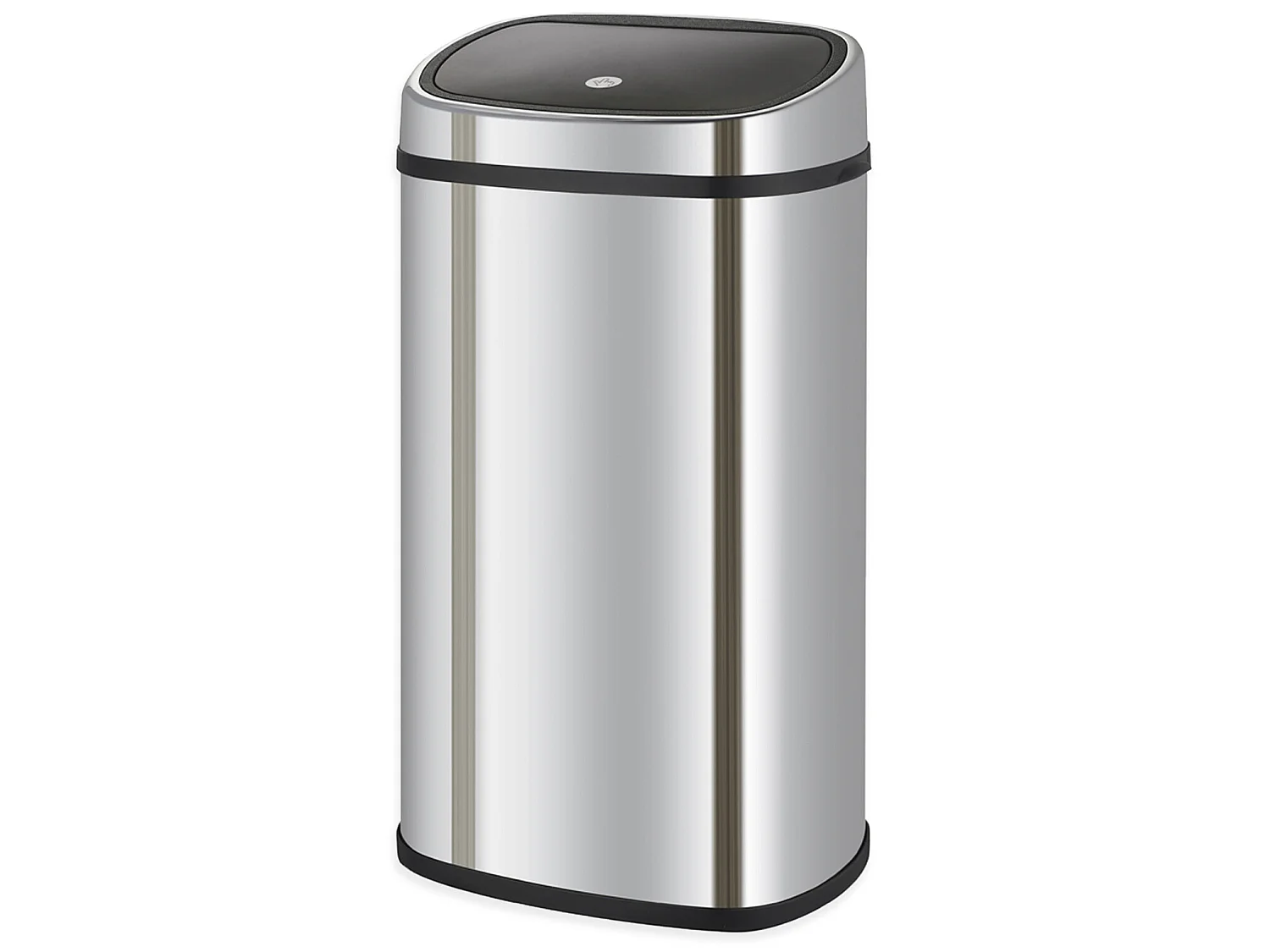 Poubelle de Recyclage Catter House Futuro 48L 39,5x28x57 cm en Acier Inoxydable avec Système iTouch et Ouverture Automatique