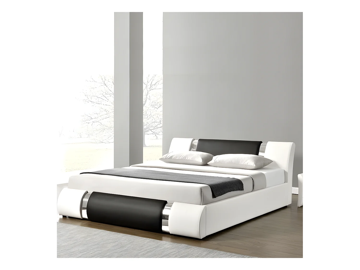 Lit Coffre Design Atlantic - Tailles - 160x200