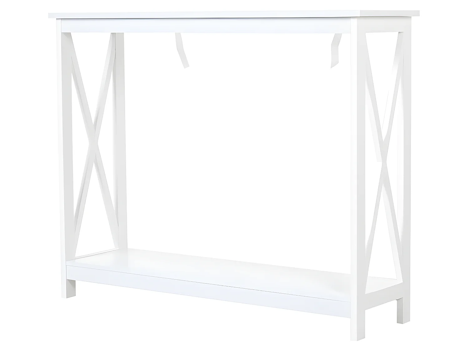 Console table d'entrée SBYR blanche